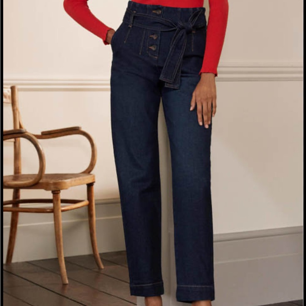 Boden Berkeley high rise denim size 8 regular